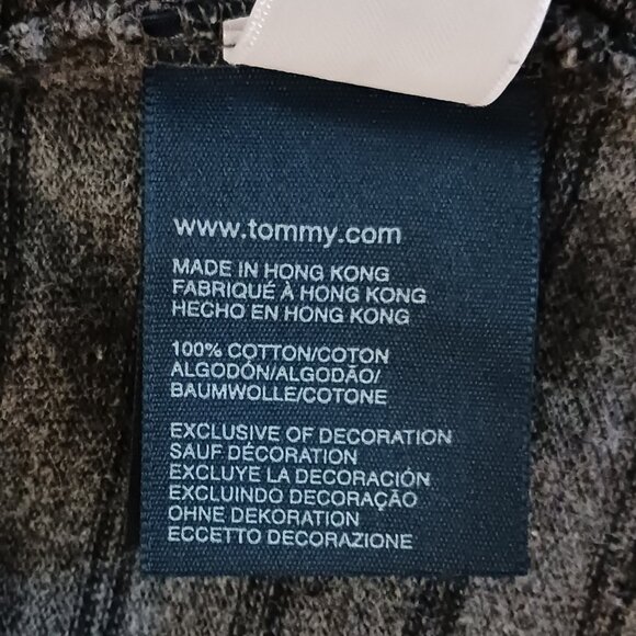 Tommy Hilfiger Golf Polo Men's Shirt Size X-Large Grey Striped Short Sleeve Logo - Picture 5 of 8